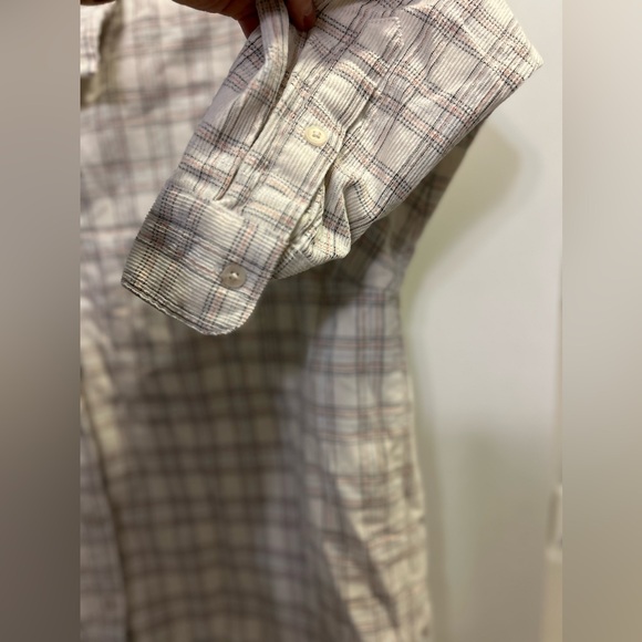 Madewell Corduroy Oversized Ex-Boyfriend Shirt in Lombard Plaid - Picture 9 of 13